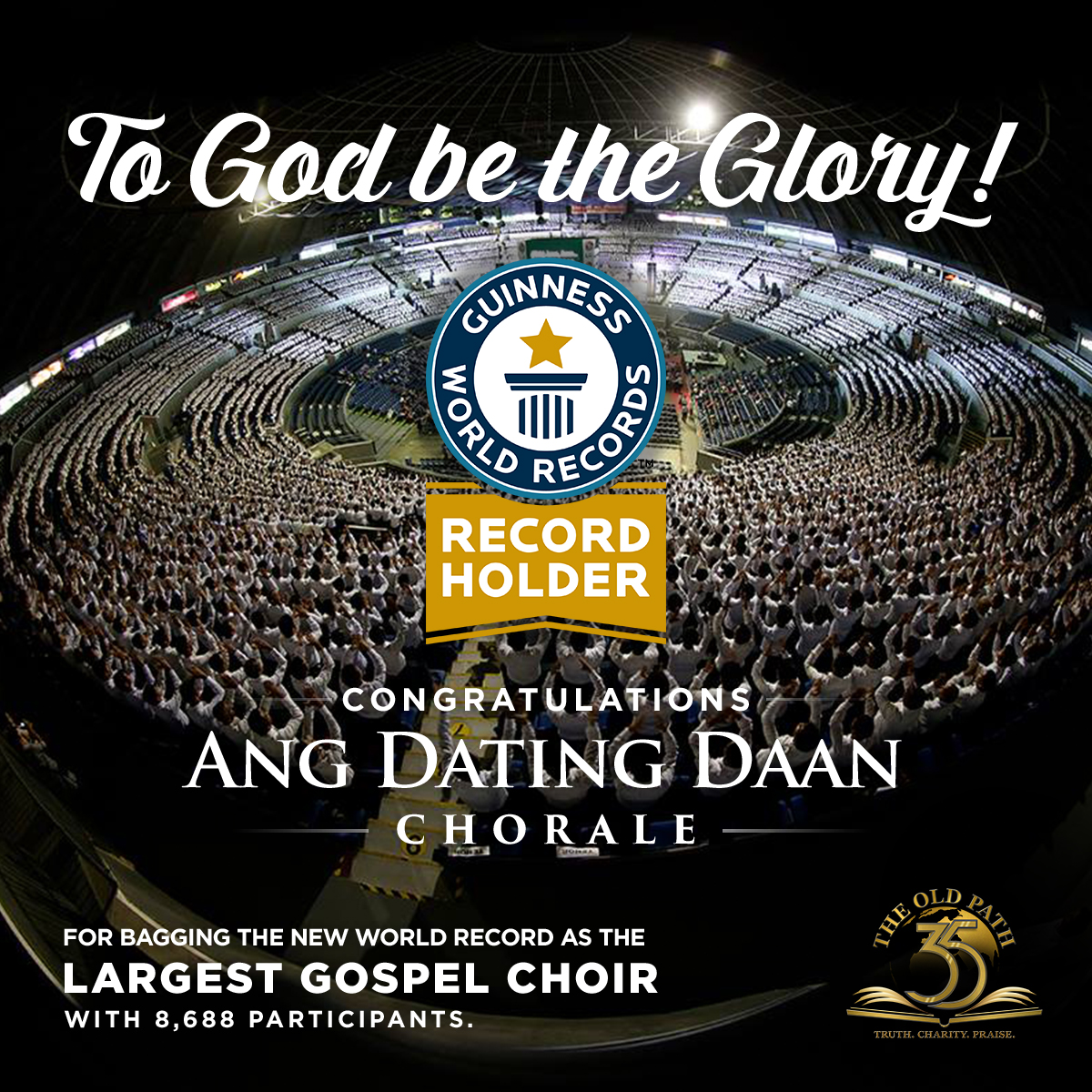 Ang Dating Daan Chorale Bags New Guinness World Record For Largest 