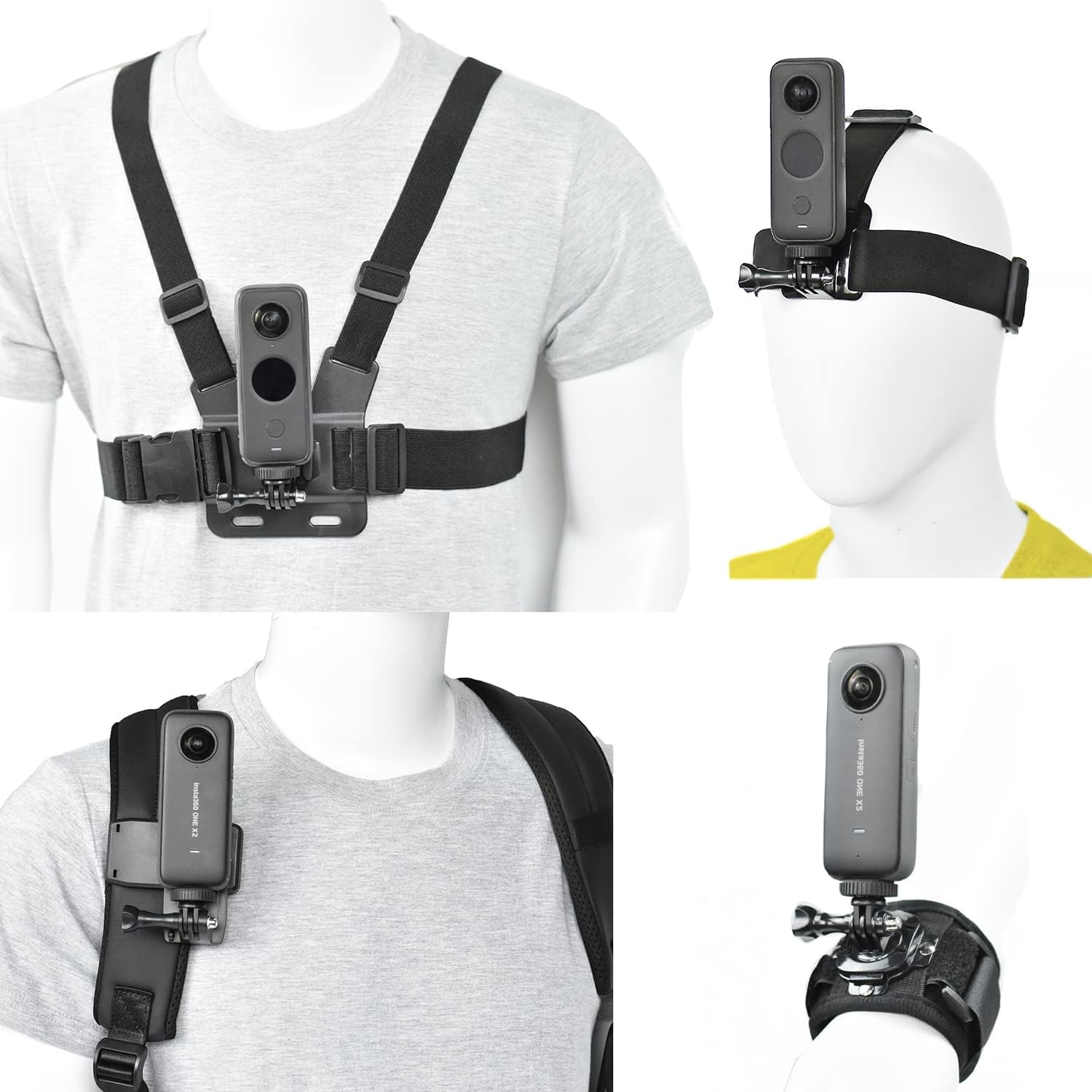  Accessories Kit for Insta360 One X3/X2/X, One R, X