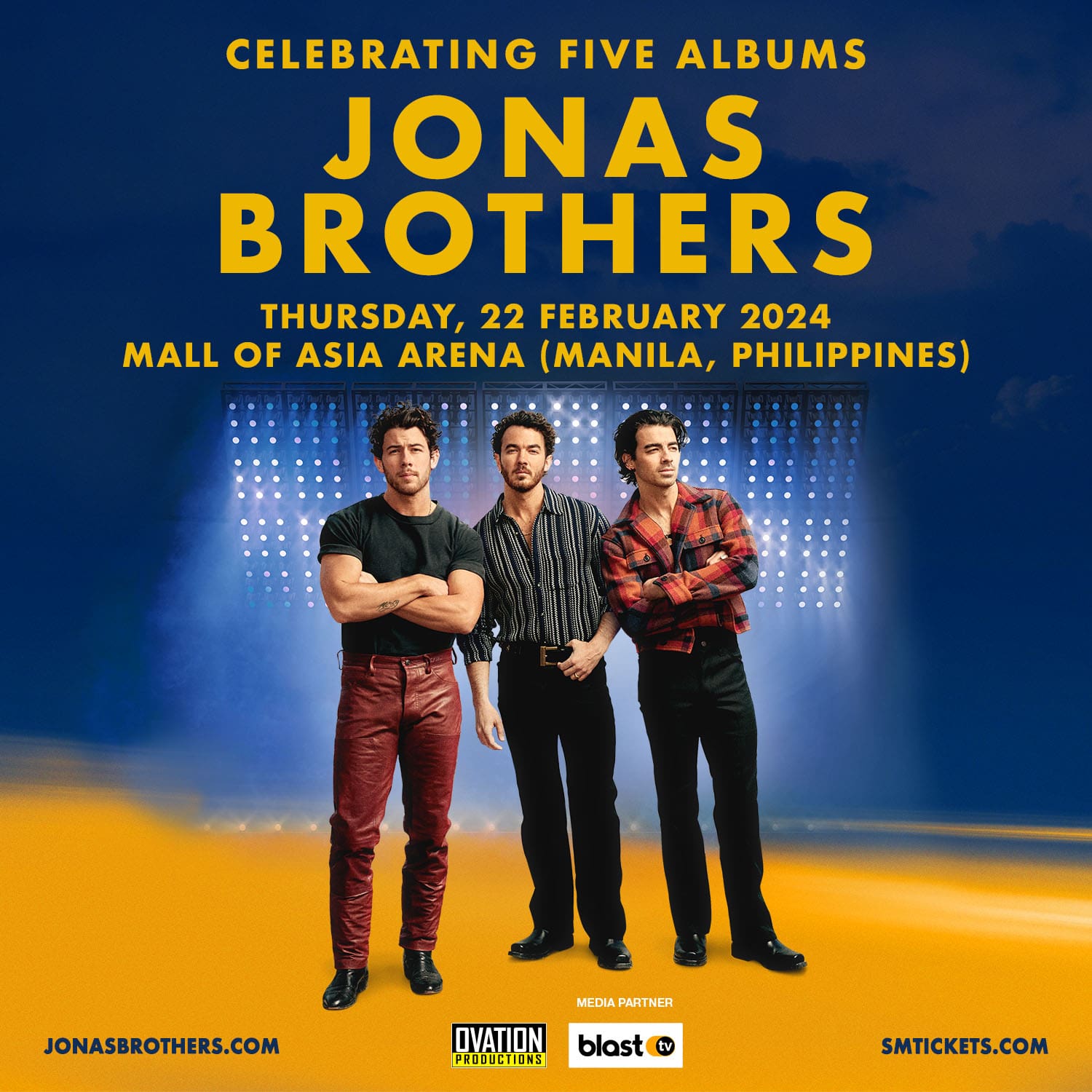 Jonas Brothers’ ‘The Tour’ Set to Visit the Philippines in February